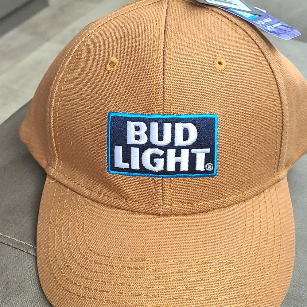 Bud Light carhartt type hat Brand new